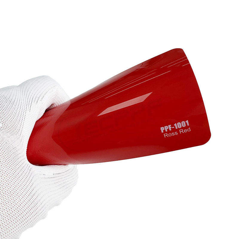 PPF-1001 Ross Rouge Changement de couleur Peinture de protection Film d'épaisseur 8 mil Collage Ashland
