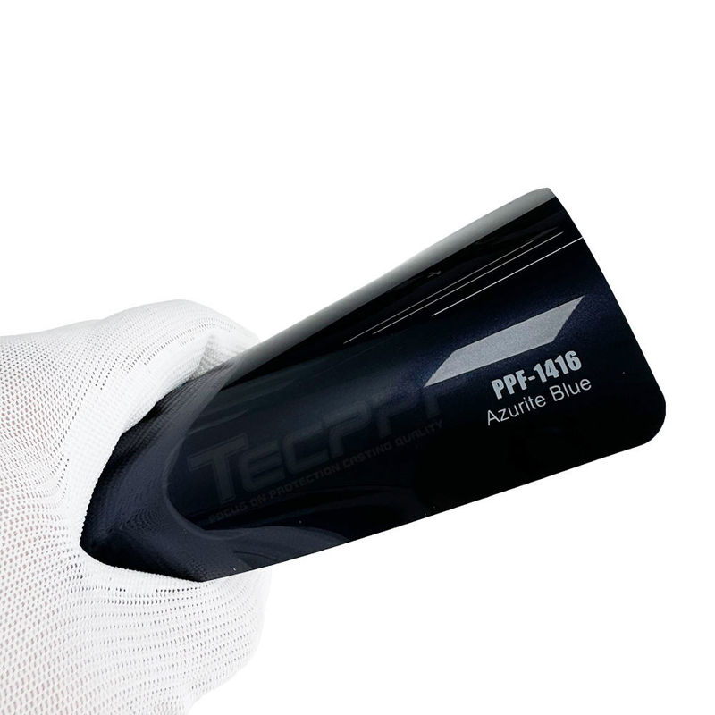 8mil Changement de couleur de la peinture Film de protection TPU Lubrizole de guérison thermique Azurite bleu couleur de lavande PPF-1416