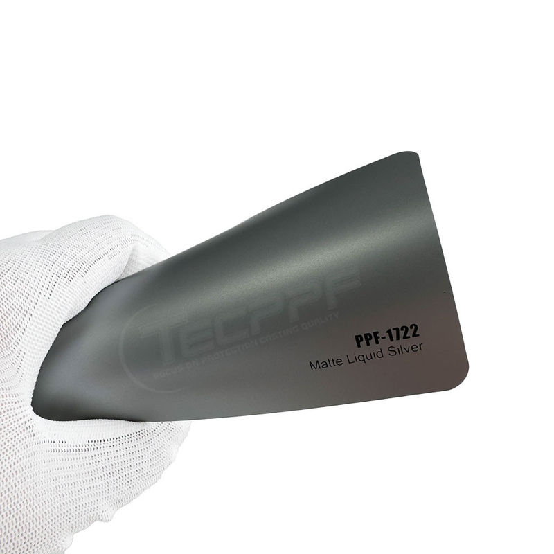 Matte Liquid Silver Ppf Color Wrap 8mil Film de protection contre le changement de couleur
