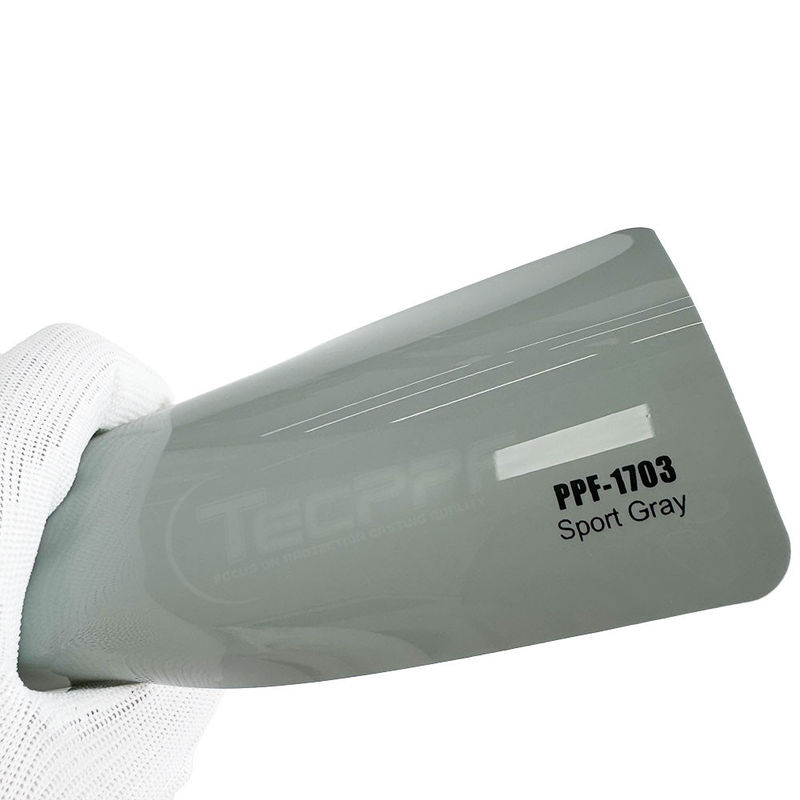 8 mil pour le changement de couleur du film de protection de peinture Sport gris 1.52x16m / 60inchx53ft Type de récupération thermique