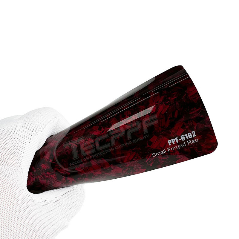 automobile Petite peinture rouge forgée film de protection 8mil Rock Chip film de protection ppf pour voiture