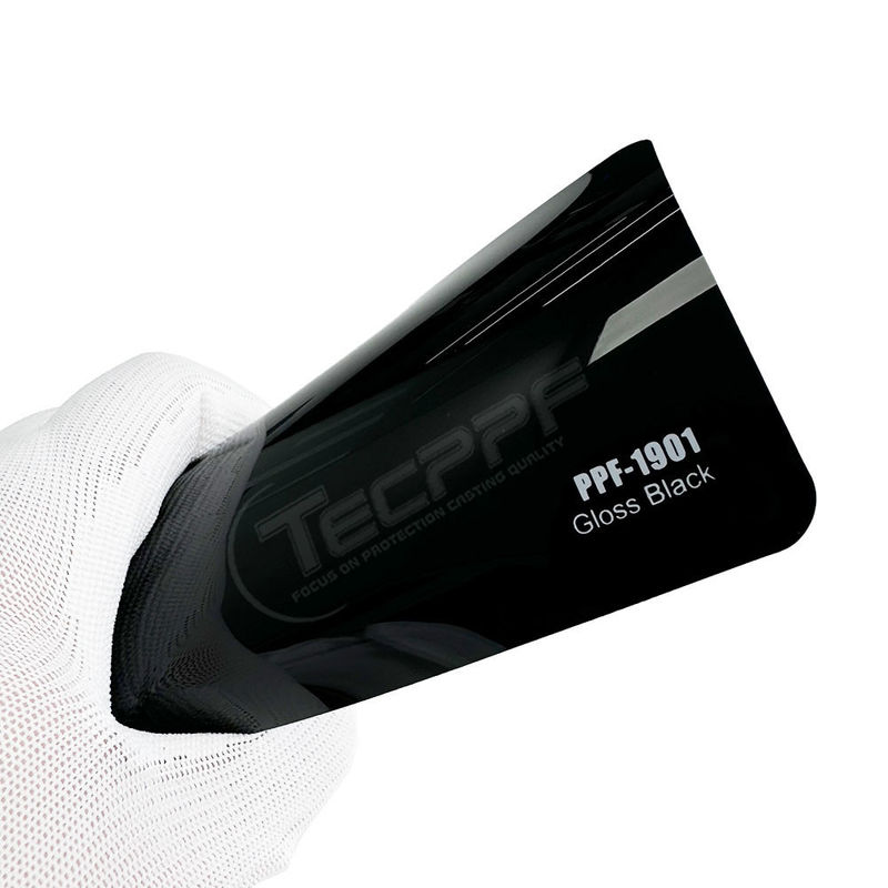 Peinture de couleur noire brillante film de protection Ppf Protection automobile