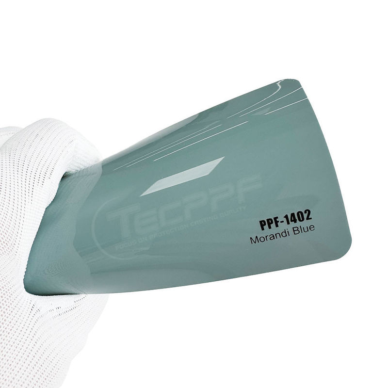 PPF-1402 Morandi film de protection de peinture bleue de qualité professionnelle