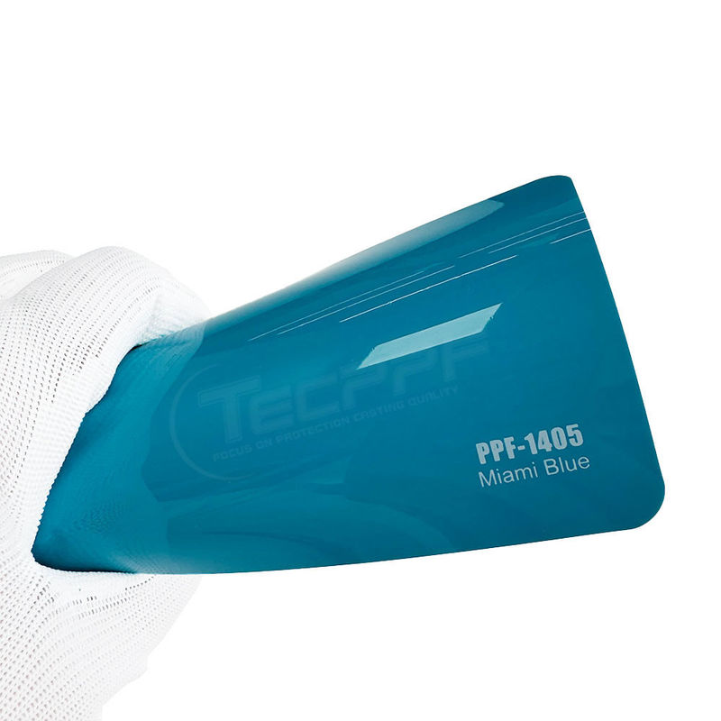 PPF-1405 Miami Couleur bleue changeante Ppf Film découpé de précision 8 millimètres