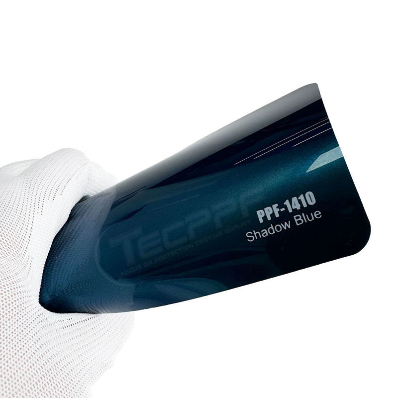PPF-1410 film de protection de peinture de couleur bleue à haute performance