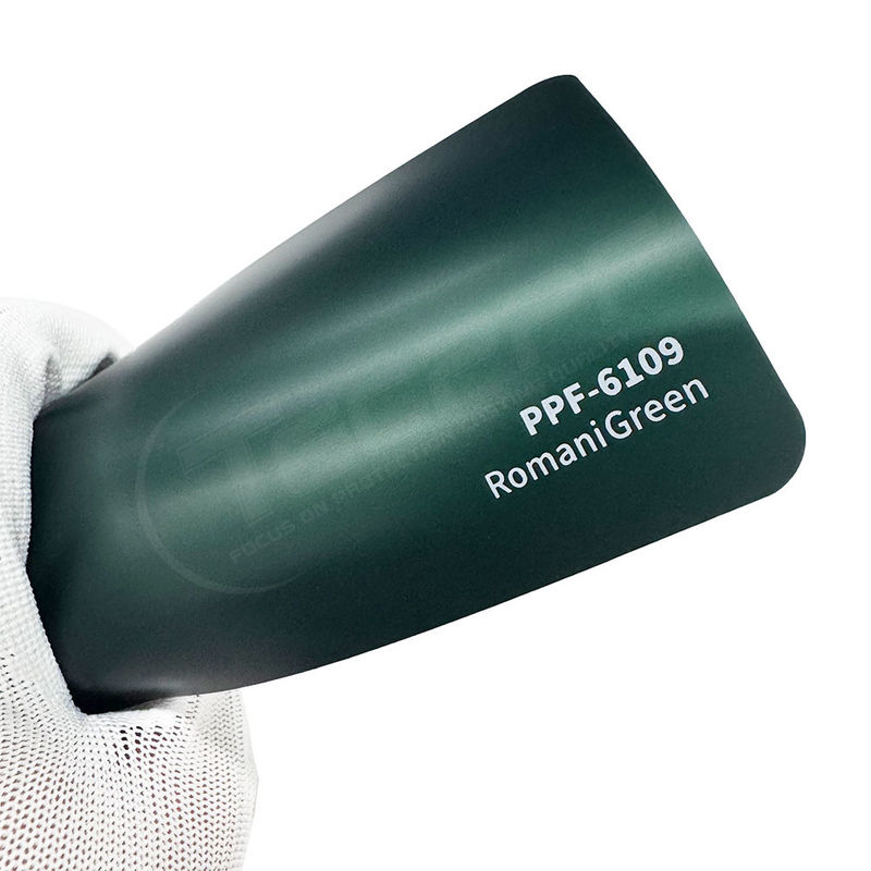 PPF-6109 Film de protection de couleur écologique vert pour voiture