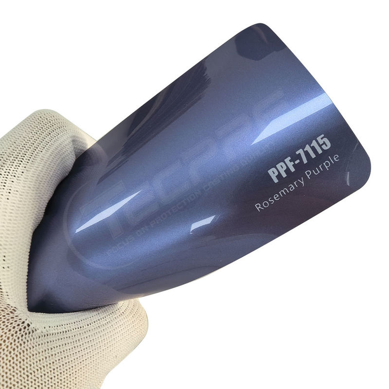 PPF-7115 Film de protection de peinture de couleur violette de romarin pour les rayures de voiture