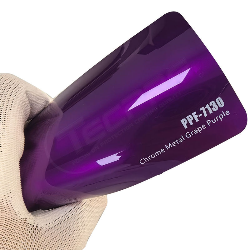 PPF-7130 Film de protection contre les rayures de peinture de couleur violette pour les voitures