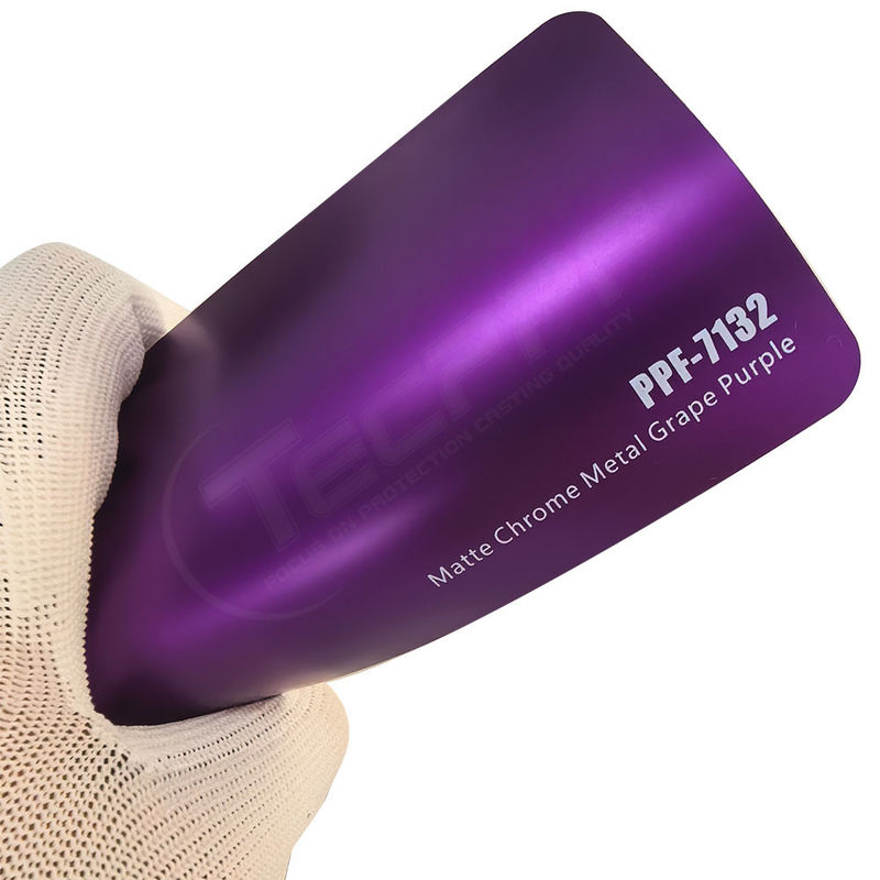 PPF-7132 Film de protection de peinture de couleur violette pour les rayures de voiture
