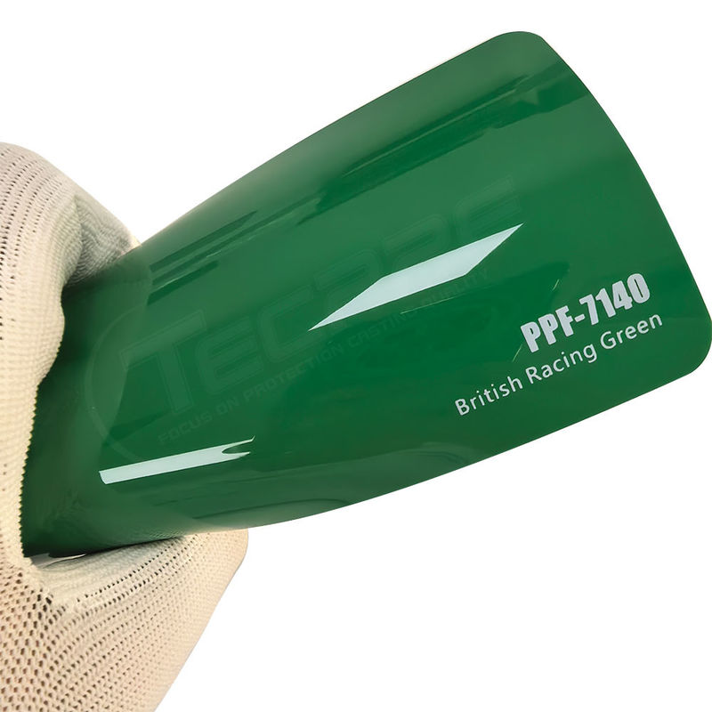PPF-7140 British Racing Protecteur de peinture de couleur verte pour les rayures de voiture