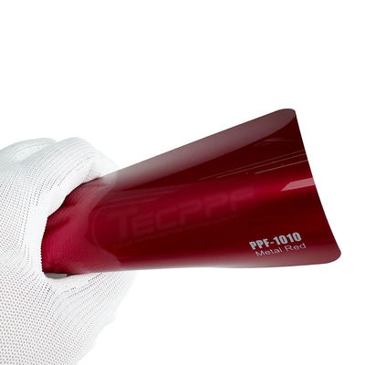 PPF-1010 Couleur rouge métallique Auto Ppf revêtement 8mil Film de protection de peinture de changement de couleur