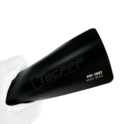 Film de protection de la peinture de couleur globale noire mate pulvérisée