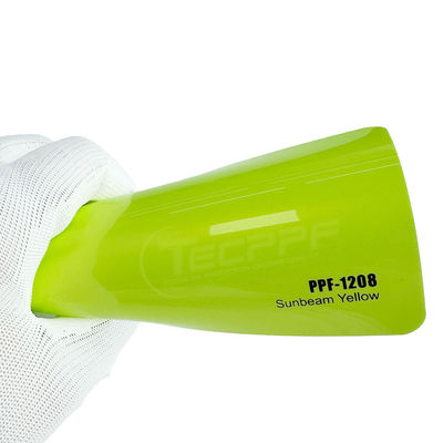 La peinture de couleur jaune de la lumière du soleil film de protection thermique avec couche hydrophobe polymère