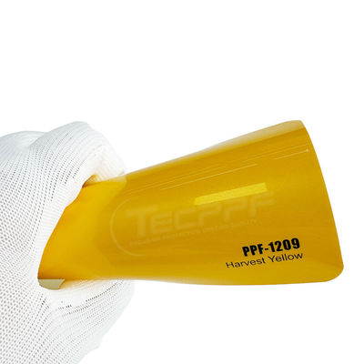La récolte jaune 4wd film plastique protection de peinture de voiture 8mil