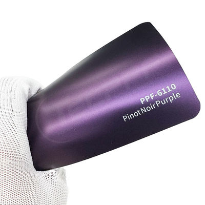 60 pouces x 53 pieds PPF-6110 Pinot Noir couleur violette Peinture de protection Film résistant aux taches