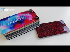 Film de protection de peinture rouge carbone forgé 8 mil Film de protection de copeaux de roche