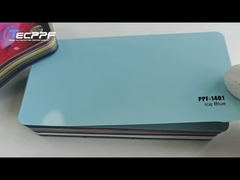 PPF-1401 Couleur bleu glacé, film de protection de peinture de changement de couleur de 8 mil