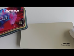PPF-1601 couleur blanche poivrée, film de protection de la peinture de changement de couleur de 8 mil