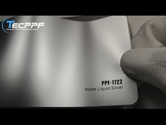 PPF-1722 argent liquide mate, film de protection contre les changements de couleur de 8 mil