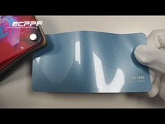 PPF-1409 Couleur bleue de glace cristalline, film de protection de peinture de changement de couleur de 8 mil